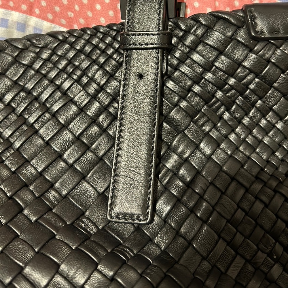 FALOR brand leather available black and tan extra large